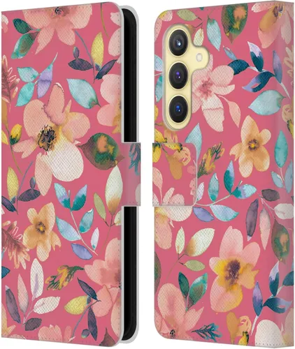 Vista 240 de Head Case Designs Officially Licensed Ninola Butterfly Nature Spring Floral Leather Wallet Case Compatible with Samsung Galaxy A07 4G