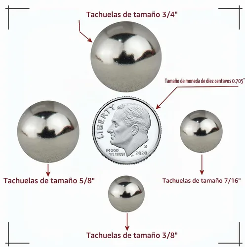 Vista 7 de decotacks DX0511AB clavos de vestiduras, 7/16 de pulgada, color bronce antiguo, 100