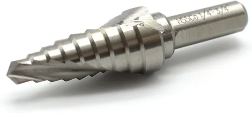 Vista 22 de TEMO Broca de paso en espiral de cobalto M35 Unibit Bit 1/4-3/4" 9 tamaño 1