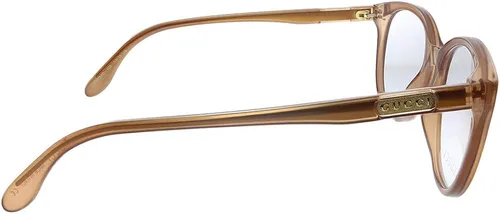 Vista 3 de Gucci GG 0791O 002 - Lentes rectangulares de plástico marrón de 2087in