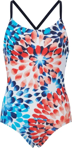 Vista 13 de Kanu Surf Bañador deportivo de una pieza Daisy Beach para niñas Aloha Negro