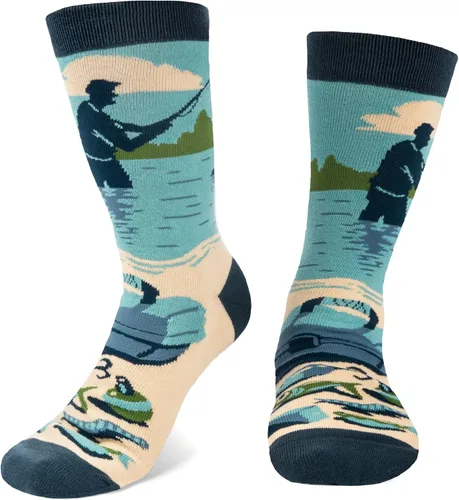 Vista 9 de Lavley Calcetines divertidos para amantes de las actividades al aire libre y más, regalos novedosos para hombres, mujeres y adolescentes
