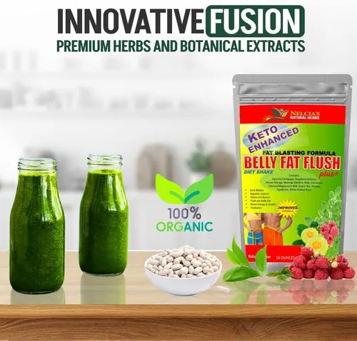 Vista 6 de NELCIA'S NATURAL HERBS Quemador de grasa del vientre para hombres y mujeres, probióticos y supresor del apetito para pérdida de peso, suplemento