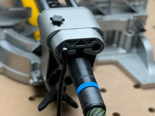 Vista 4 de ToolCurve Adaptador de manguera compatible con manguera Festool de 1.063 in a sierra ingletadora Dewalt
