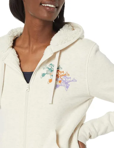 Vista 3 de Tienda Essentials Disney Marvel Star Wars Princesa - Sudadera con capucha con forro polar Sherpa para mujer