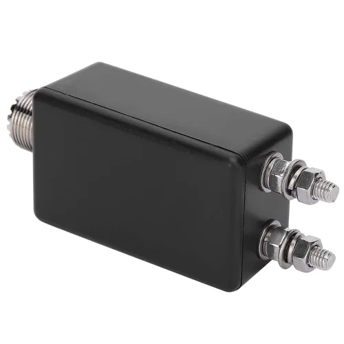 Vista 5 de AMONIDA 1:1 Mini Balun, HF Uso Frecuencia Plástico Shell Mini Balun, para QRP al aire libre estación y muebles