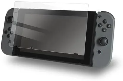 Vista 2 de iSeventy9 Protector de pantalla de vidrio templado compatible con Nintendo Switch, protector de pantalla transparente antiarañazos