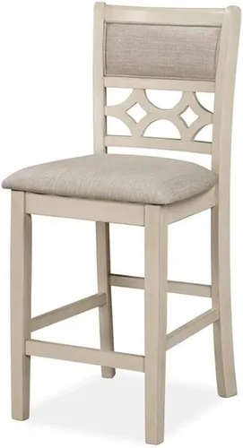 Vista 7 de New Classic Furniture Mitchell - Mesa de comedor, color beige y marrón