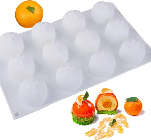 Vista 29 de OCPO KITCHEN Moldes de silicona con forma de corazón 3D para hornear pasteles de mousse, molde de silicona 3D para dulces, pastelería, chocolate