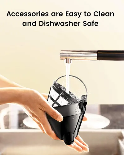Vista 5 de Cafetera de 10 tazas, cafetera programable por goteo con cafetera de cristal, cafetera de acero inoxidable con temporizador y control de fuerza