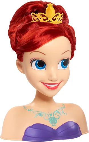 Vista 5 de Disney Princess Ariel Styling Head, 14 piezas, juego de simulación