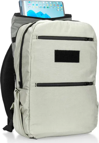 Vista 12 de Xtreme Sight Line ~ Xecutive Transport Faraday Backpack ~ Removable Signal-Blocking Laptop Sleeve ~ Carry-On Travel Friendly ~ Mil-Spec 1000D Nylon