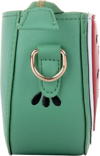 Vista 3 de QZUnique Bolso cruzado de la forma de la comida Bolso del cuerpo de la PU del bolso de la historieta del helado del bolso del bolso del bolso