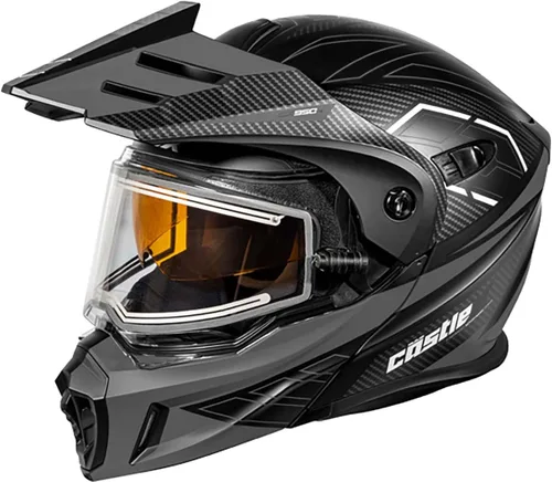 Vista 7 de Castle X CX950 V2 Wake - Casco eléctrico modular para nieve (rosa brillante glo/negro - Extra Pequeño)