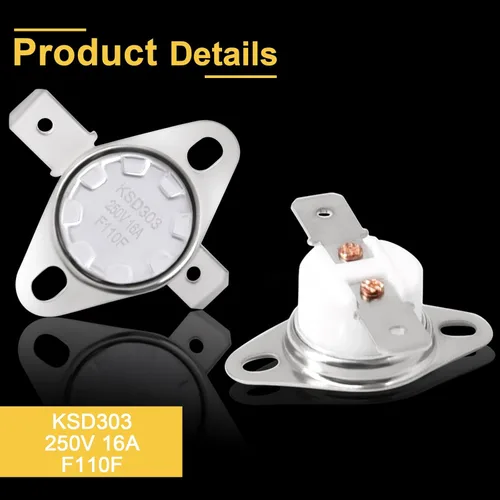 Vista 3 de SRV230-1220 Snap Disc #1 Interruptor de límite bajo para estufas de pellets Heatilator Eco-Choice CAB50 PS35 PS50, estufas de leña Quadrafire Bodega