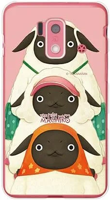 Vista 23 de Yanan Machiko Series Machiko Family Pink (Clear) / for iPhone SE/5s/docomo