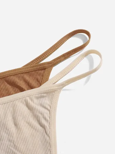 Vista 3 de SHENHE Ropa interior acanalada de 7 piezas para mujer tangas con espalda en T y talle bajo