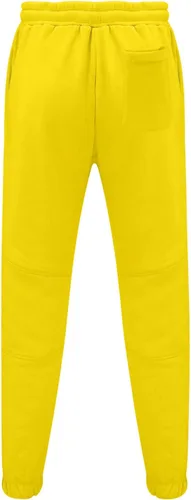 Vista 6 de Men Overalls Cinch Bottom Drawstring Cargo Trousers Journey Work Pants with Pockets Solid Plain Lounge Sweatpants