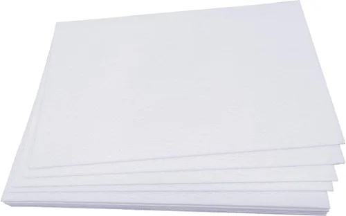 Vista 13 de Jtnohx Hojas de fieltro rígidas para manualidades, tela de fieltro de 0.079 pulgadas de grosor para manualidades, 12 cuadrados de fieltro