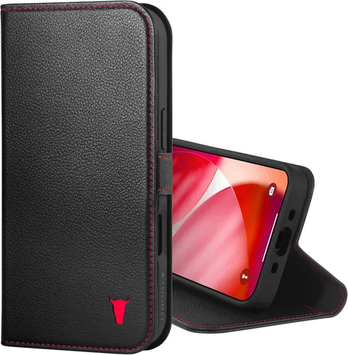 Vista 17 de TORRO Funda de cuero compatible con iPhone 17 de 6.3 pulgadas 2025, funda de piel prémium con función atril y ranuras para tarjetas