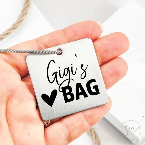 Vista 8 de Grandma Luggage Tag Personalized Luggage Tag Personalized Name Traveler Traveling Gift Luggage Tag Gma Grams Nana Mimi G-Ma Grandkids Names