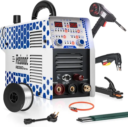 Vista 11 de Reboot Soldador 7‑en-1 Kit de cortador de plasma MIG Equipo de soldadura