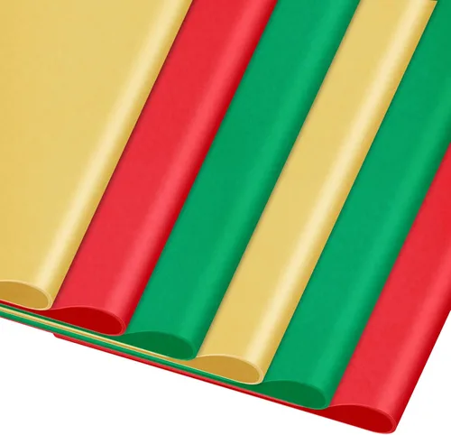 Vista 18 de Papel de seda negro para bolsas de regalo 80 hojas, papel de envolver de 14x20 pulgadas, relleno desmenuzado para manualidades y artesanías DIY