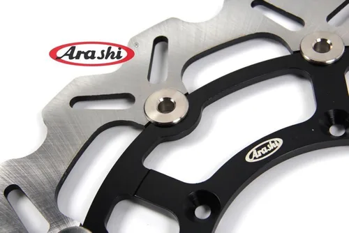 Vista 3 de Arashi Rotores de discos de freno delanteros y traseros para Suzuki DRZ400SM DR-Z400SM 2005-2021 Piezas de repuesto de motocicleta DRZ DR-Z 400