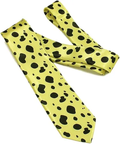 Vista 3 de Kento Nanami Cosplay Tie Anime Jujutsu Kaisen Cosplay Leopard Print Tie Con Gafas