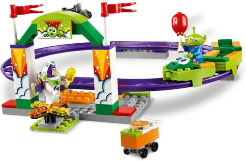 Vista 6 de LEGO Disney Pixar's Toy Story 4 Carnival Thrill Coaster 10771 Kit de construcción (98 piezas)
