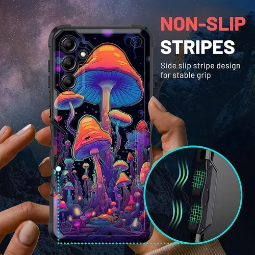 Vista 416 de Funda para Galaxy A14 5G, [Doble Capa][Protección contra Caídas de Grado Militar de 10 Pies] [Antideslizante] Funda Resistente a Prueba de Golpes