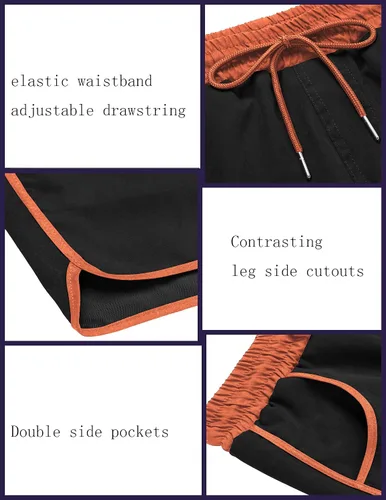 Vista 4 de COOFANDY - Traje de baño para hombre de secado rápido