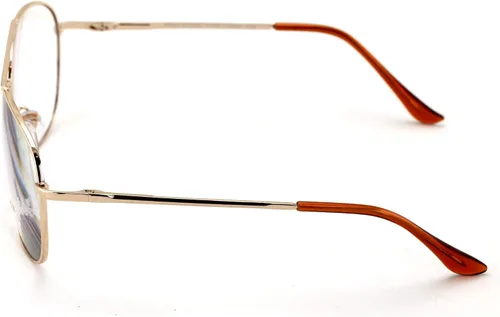 Vista 2 de Gafas de lectura progresivas con lentes transparentes sin líneas, trifocales, con bisagra de resorte