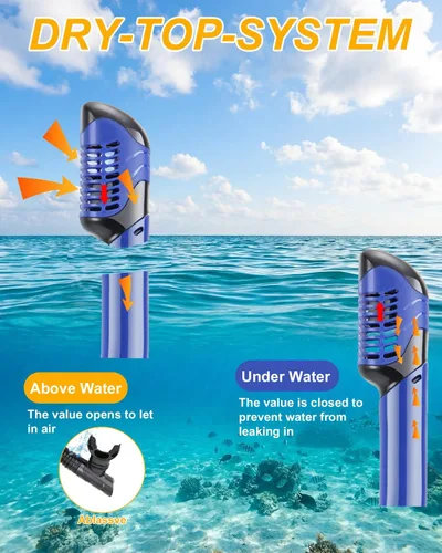 Vista 5 de Equipo de esnórquel para adultos, jóvenes y niños, juego de máscara de esnórquel, máscara de buceo, gafas de natación, máscara de buceo, a prueba