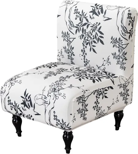 Vista 47 de Funda para Silla Sin Brazos Eco-Ancheng Desmontable Fundas para Sillas Decorativas Sin Brazos Lavables Funda para Silla Deslizante Sin Brazos Funda