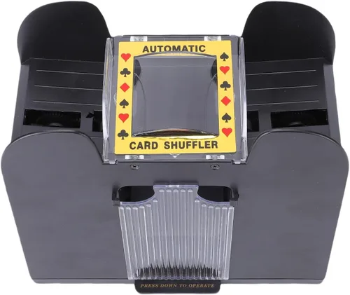 Vista 8 de Barajador automático de tarjetas portátil de poco ruido profesional eléctrico barajador de póquer