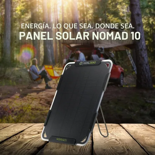Vista 3 de Goal Zero Nomad 5 Panel solar, pequeño, ligero, 11500 BT204