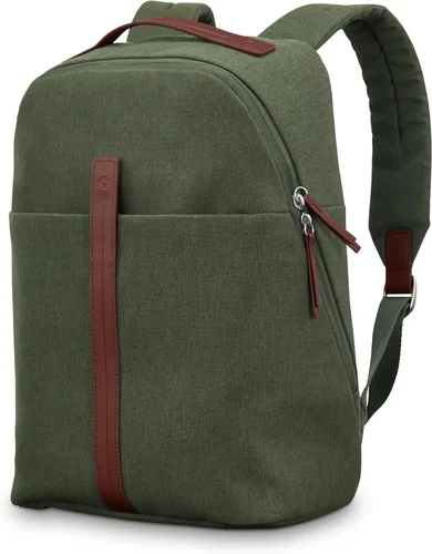 Vista 11 de Mochila de viaje Samsonite Virtuosa con funda acolchada para laptop, Azul marino, Tamaño único, Mochila