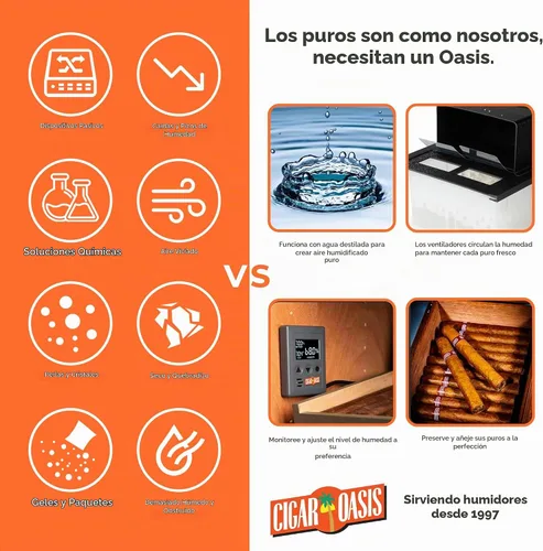 Vista 5 de Humidificador electrónico Cigar Oasis para gabinete / armario Humidificador