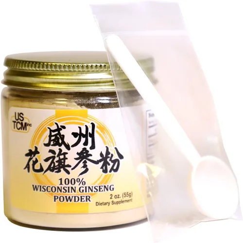 Vista 3 de Wisconsin American Ginseng Polvo 120 Mesh (2 oz)