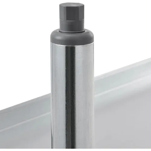 Vista 8 de Nexel WB4824BSS Mesa de trabajo de acero inoxidable con protector contra salpicaduras, 48 pulgadas de ancho x 24 pulgadas de profundidad x 35