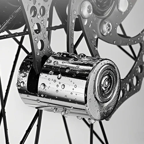 Vista 6 de Bloqueo de bicicleta, bloqueo de freno de disco adecuado para bicicletas y motocicletas (G01)