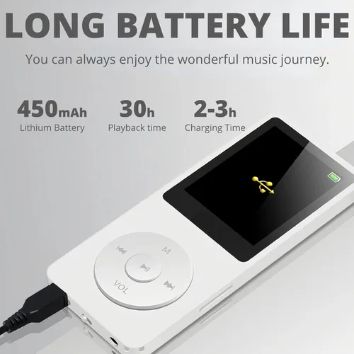 Vista 6 de Reproductor MP3 MP4 para niños con pantalla HD de 1.8 pulgadas, radio FM, grabadora de voz, visor de fotos de video, libro electrónico, juegos, Verde