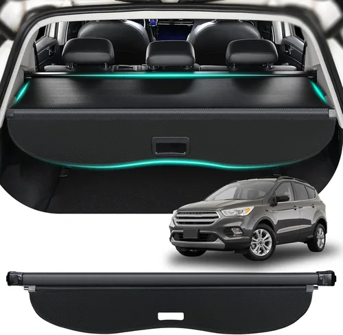 Vista 24 de Tecoom Cubierta de carga para accesorios Toyota 4Runner 2010-2024, cubierta trasera retráctil para maletero de equipaje, pantalla de privacidad