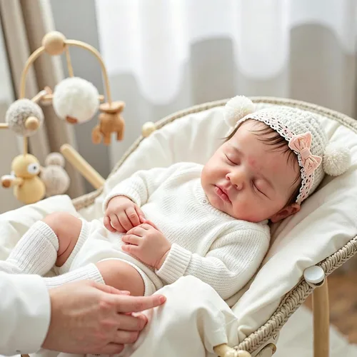 Vista 7 de Anano Reborn Baby Dolls Loulou - Muñecas bebé realistas de silicona y vinilo de cuerpo completo para niña, de 20 pulgadas, impermeables