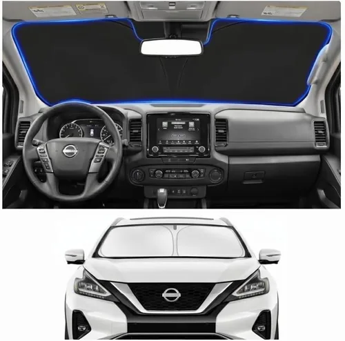 Vista 83 de Parasol para parabrisas para BMW X1 E84 2016-2024 2025, accesorios – Cubierta de parasol para parabrisas de ventana delantera, ajuste personalizado
