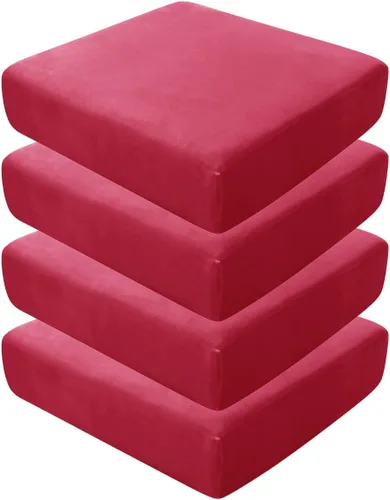 Vista 74 de Fundas de asiento de terciopelo ultra suave, fundas de cojín de asiento suave SOFE fundas de sofá con parte inferior elástica lavable funda