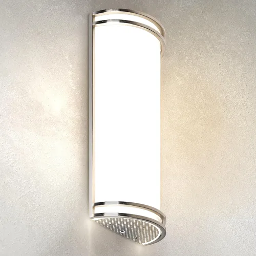 Vista 17 de ASD - Lámpara de pared LED para interiores, níquel cepillado 3000/4000 8 pulgadas Níquel cepillado