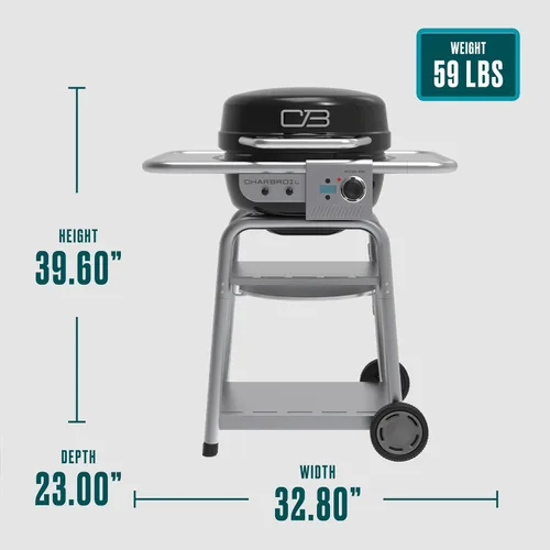 Vista 11 de Parrilla eléctrica y plancha Bistro Pro + modo carbón, negra - 25302145