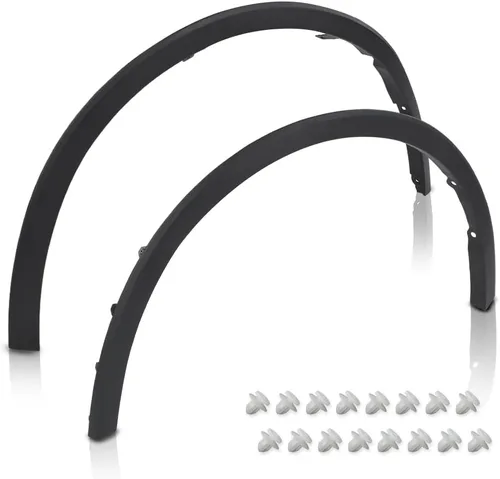 Vista 20 de G-PLUS Guardabarros compatibles con Toyota RAV4 2006-2012, guardabarros delanteros negros de termoplástico atornillables